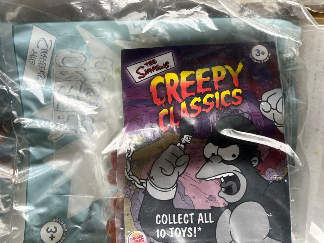バーガーキング　米国キッズセット　2002年　 ザ・シンプソンズ　全10個セット