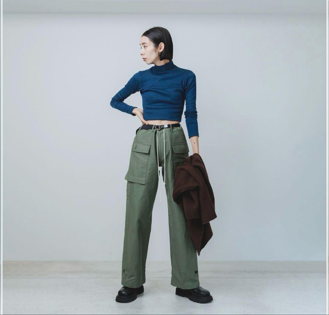 【24A/W】AO-62 loop cargo pants / olive