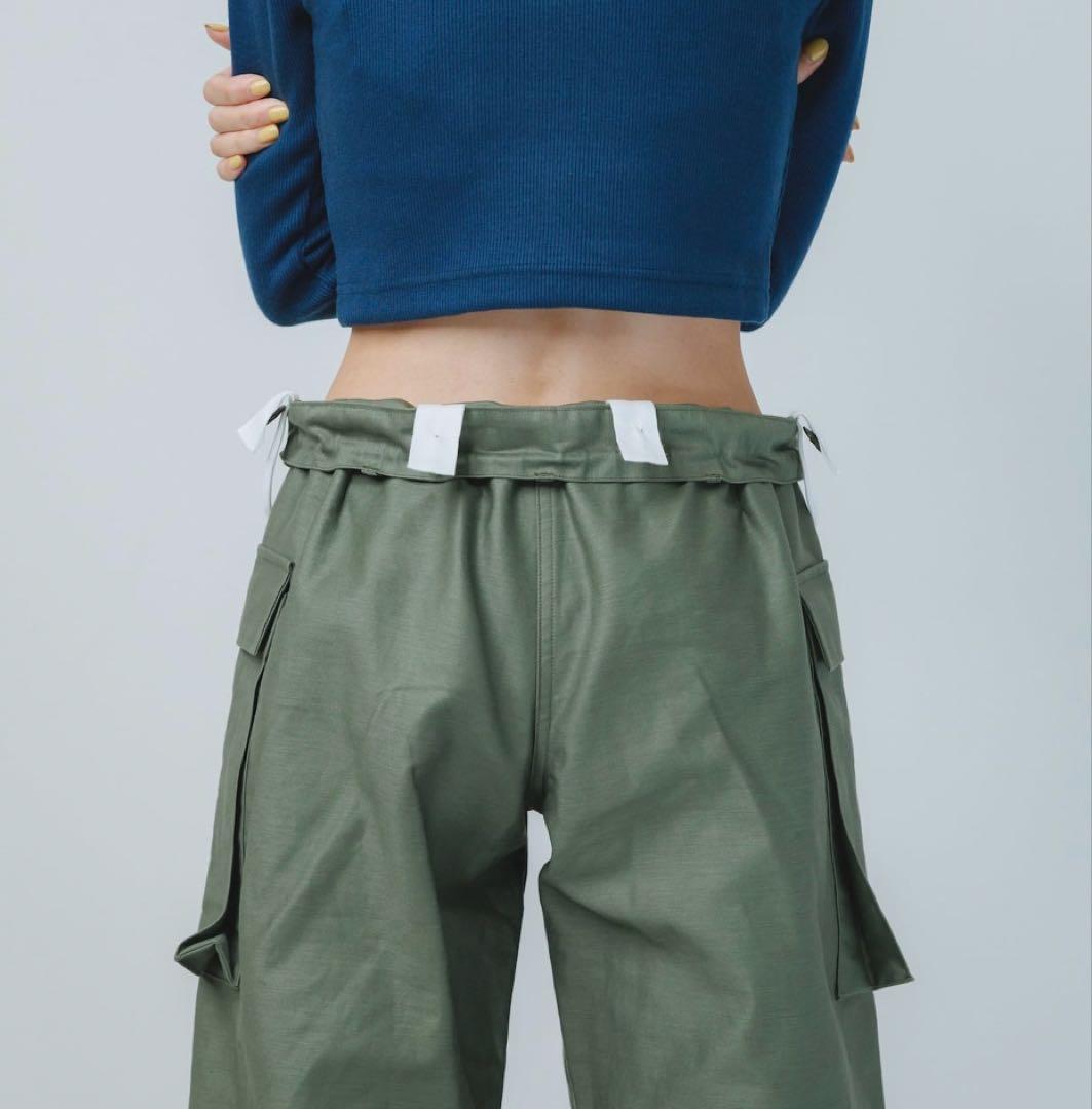 【24A/W】AO-62 loop cargo pants / olive