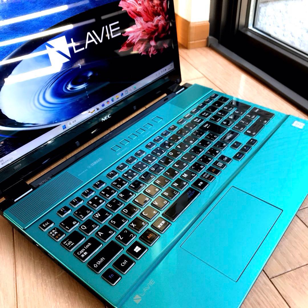 美品LaVieNS750/GAVタッチパネル(SSD512GB+HDD1TB)