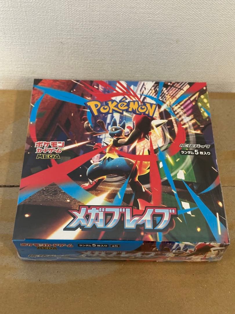 ポケモンカードゲーム メガブレイブ　box シュリンク付き