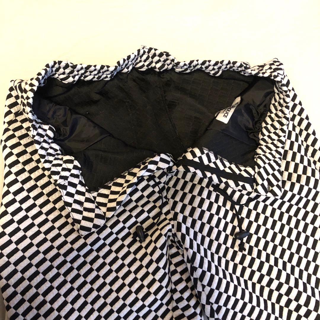 【新品未使用】DOUX DOUCE 黒 ブラック セットアップ 上下セット L