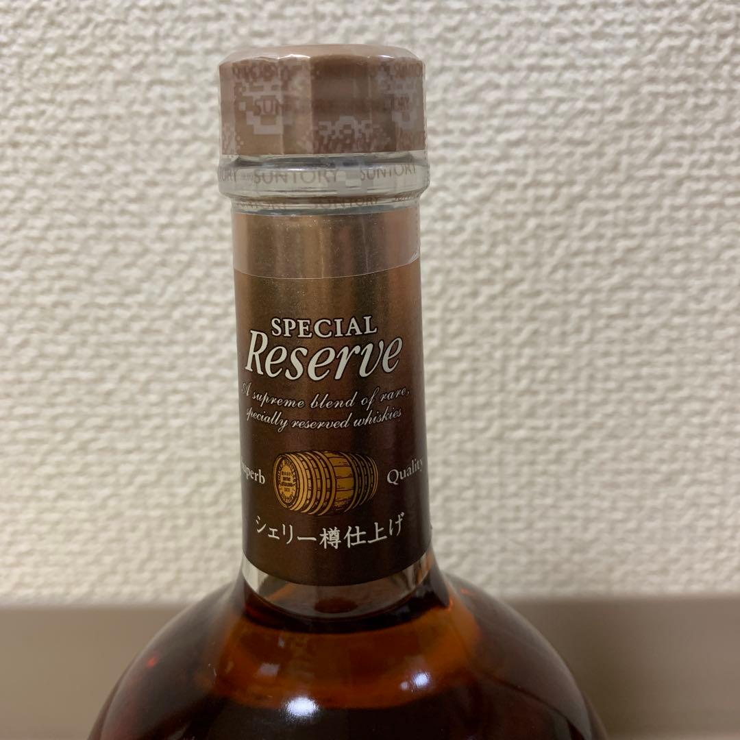 サントリー　スペシャルリザーブ　ウイスキー 10年シェリー樽仕上げ