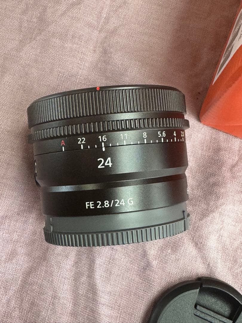 SONY ２４ミリレンズ