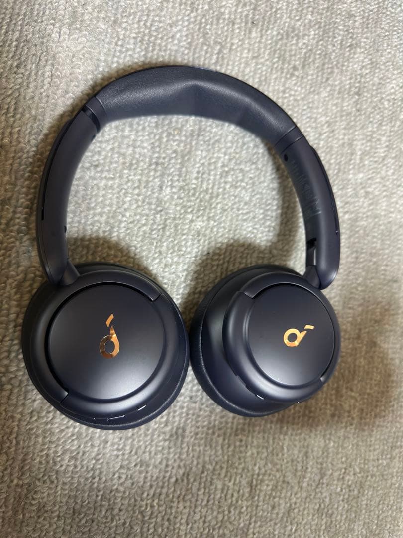 Anker Soundcore ワイヤレスヘッドホン ダークブルー