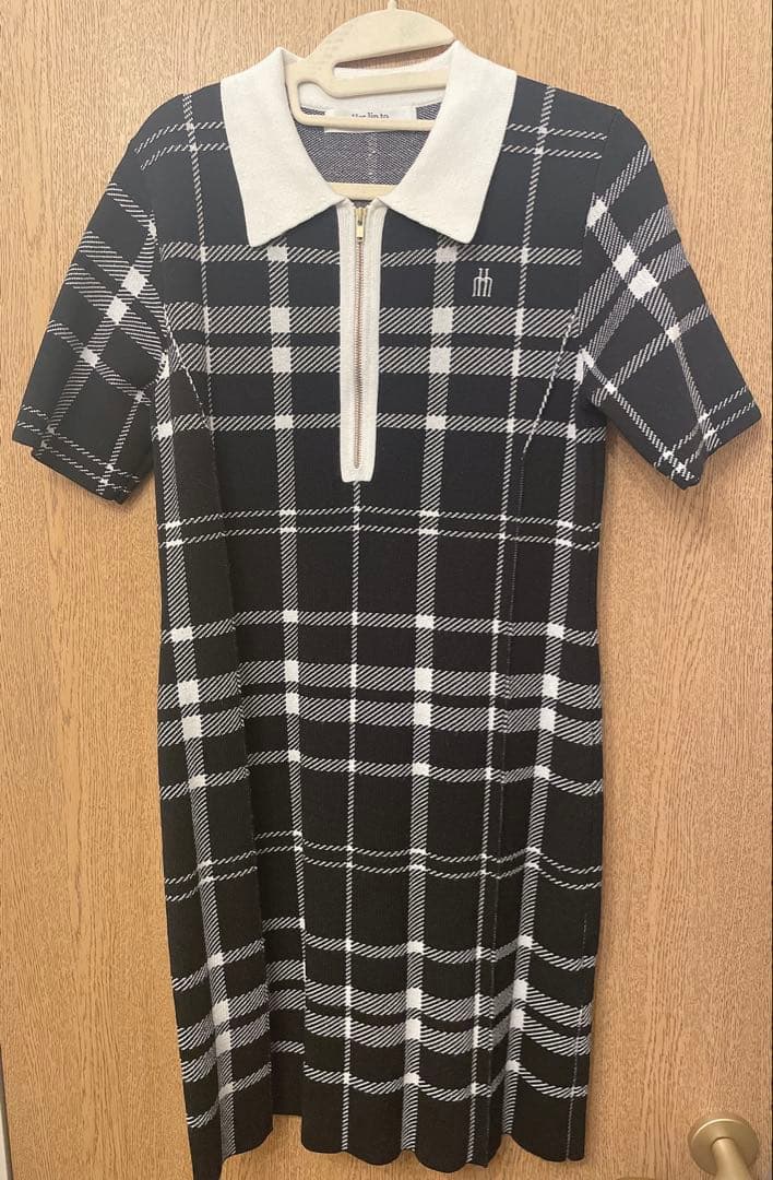 ワンピース Her lip to Trois Logo Knit Mini Dress