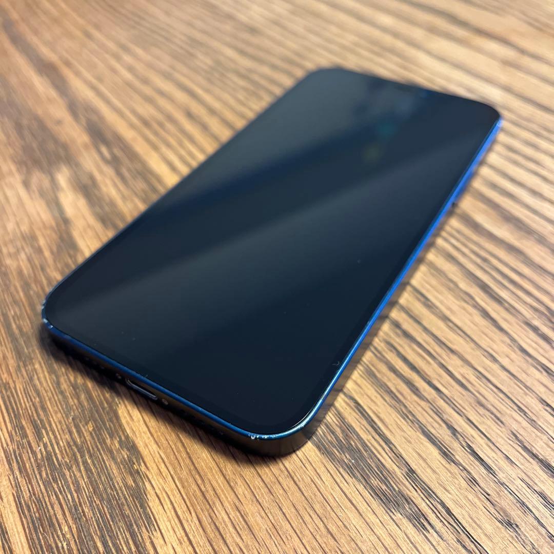 iPhone12 /128Gブルー・背面割れ