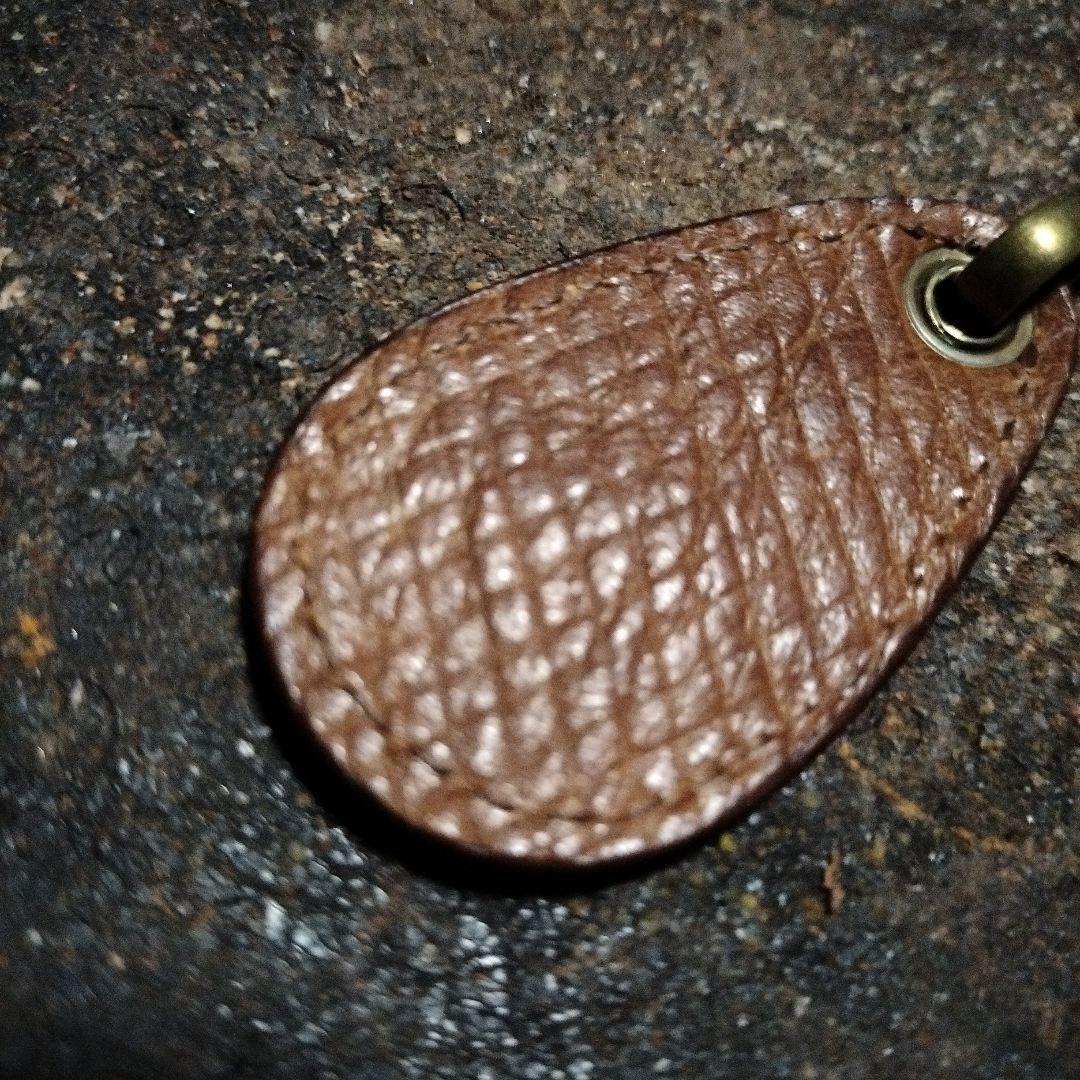 1786ロシアンカーフ　革タグナスカン2重リングB