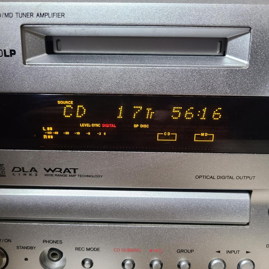 ONKYO ミニコンポ　FR-7GX CD MD 【動作確認済み】