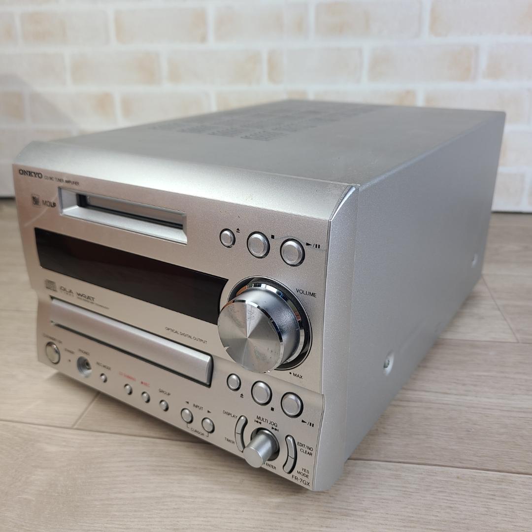 ONKYO ミニコンポ　FR-7GX CD MD 【動作確認済み】