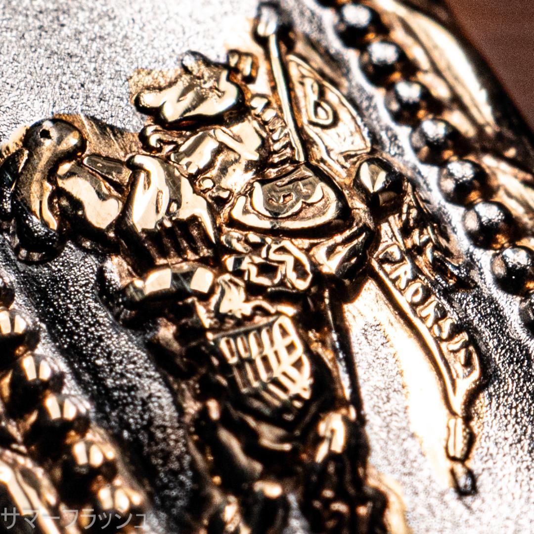 至高のネクタイピン Burberryバーバリー silver925×k14