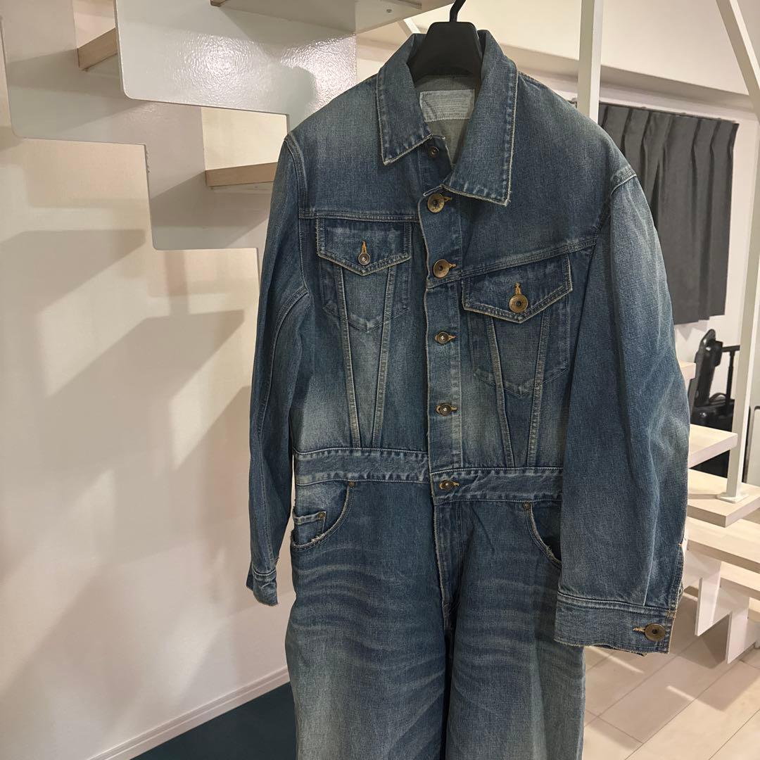 Kolor デニムジャンプスーツ オールインワン