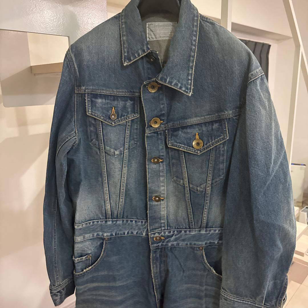 Kolor デニムジャンプスーツ オールインワン