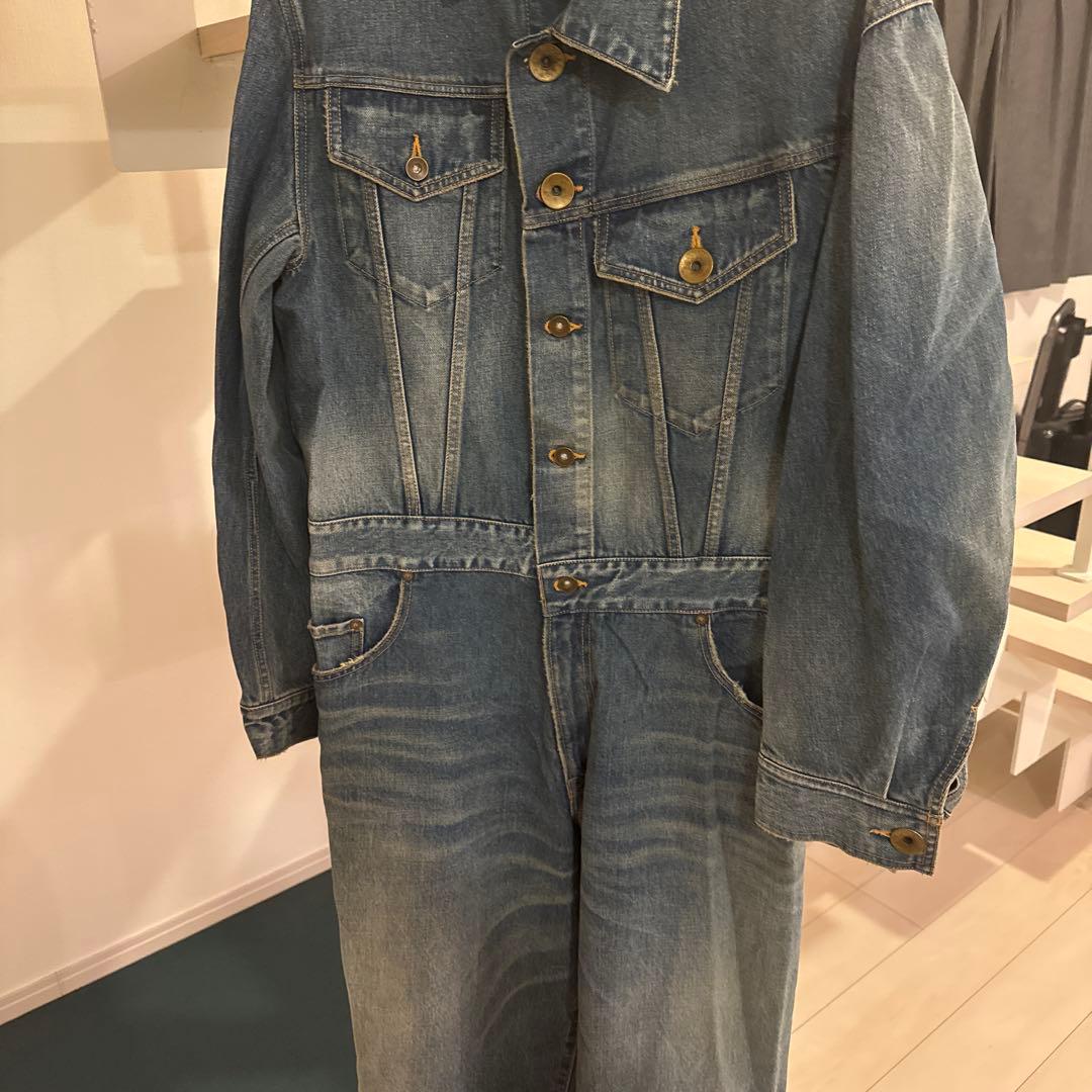 Kolor デニムジャンプスーツ オールインワン