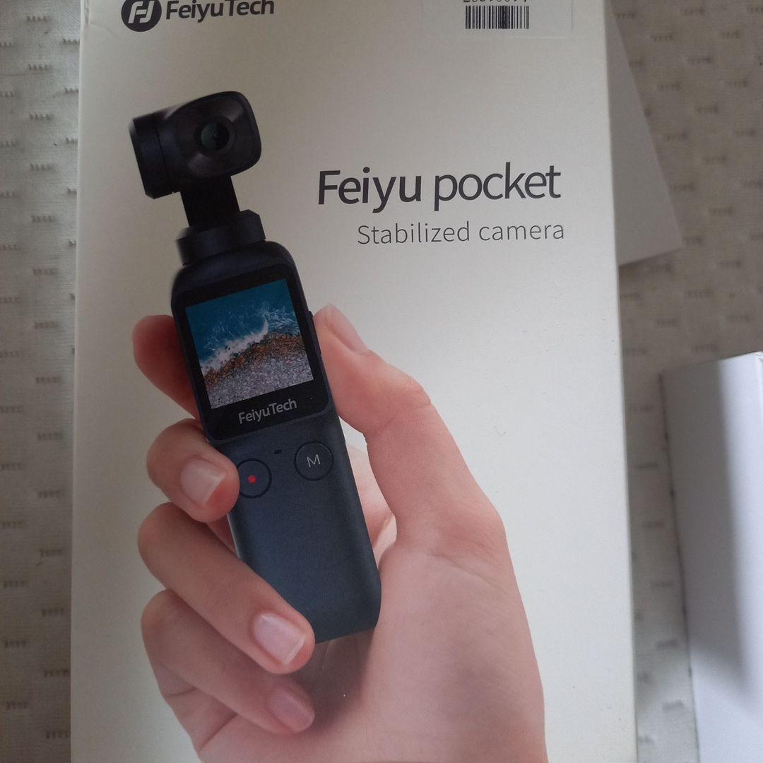 Feiyu Pocket 6軸ジンバル付 超小型 4kカメラ　ポーチおまけ付き