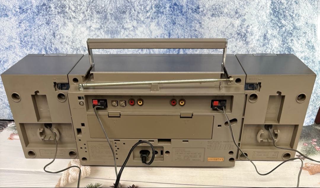 ナショナル RX-C46 ラジオカセットデッキ ラジカセ 昭和レトロ(レ22)