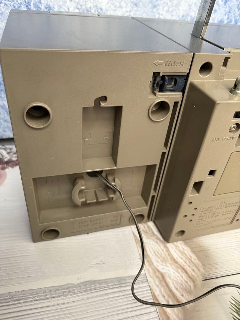 ナショナル RX-C46 ラジオカセットデッキ ラジカセ 昭和レトロ(レ22)