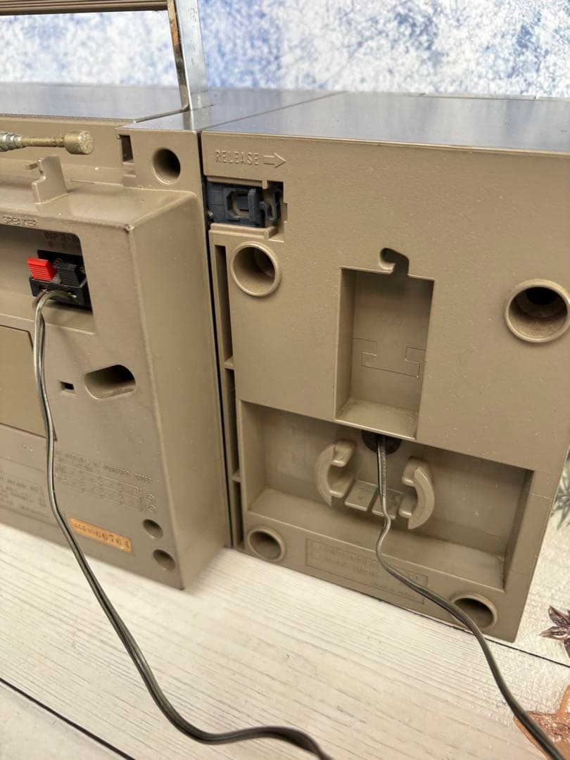 ナショナル RX-C46 ラジオカセットデッキ ラジカセ 昭和レトロ(レ22)