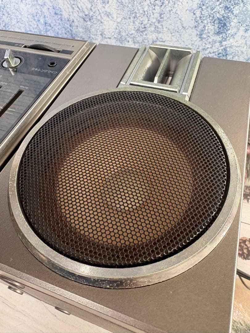 ナショナル RX-C46 ラジオカセットデッキ ラジカセ 昭和レトロ(レ22)