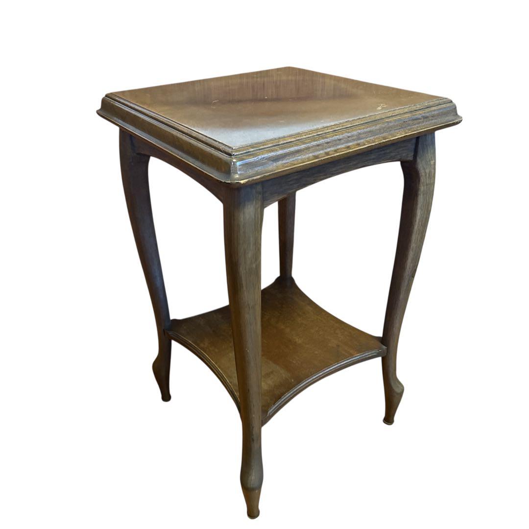 MARUNI マルニ木工　ベルサイユシリーズ　サイドテーブル　花台　猫脚　電話台