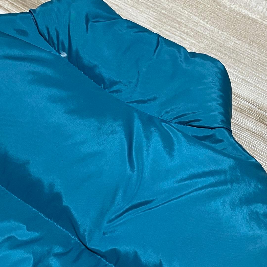 80s 90s L.L.Bean ダウン ベスト 水色 レアカラー メンズ