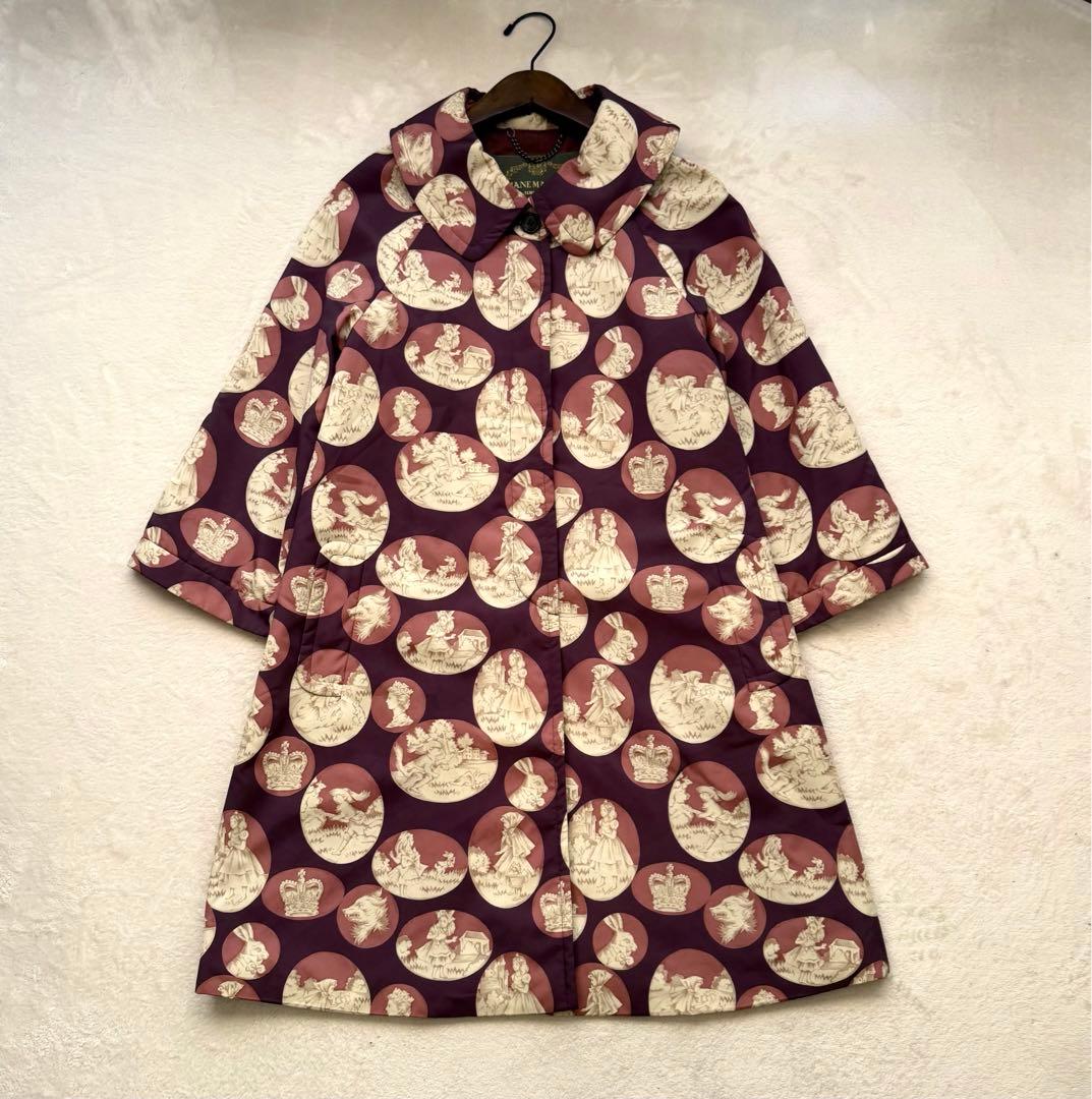 希少！Jane Maple ジェーンマープル イラストプリント 中綿コート