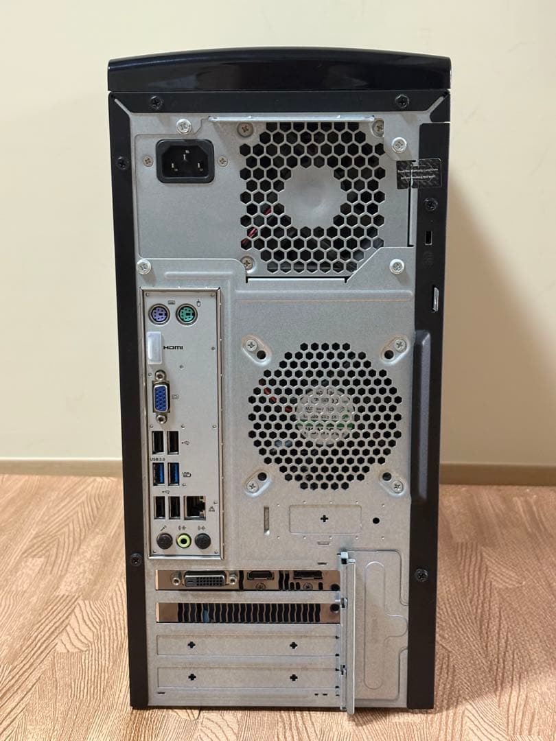 AcerデスクトップPC/i7/SSD+HDD/GTX1050Ti/Office