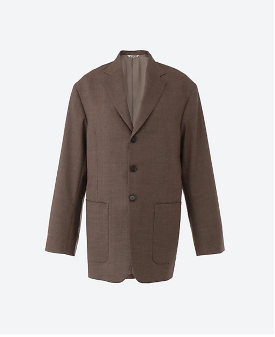 オーラリー ウールジャケット