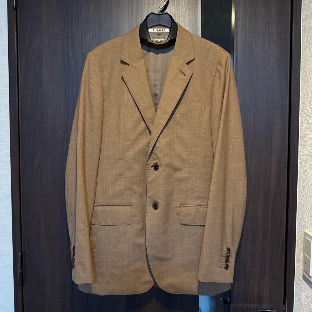 オーラリー ウールジャケット