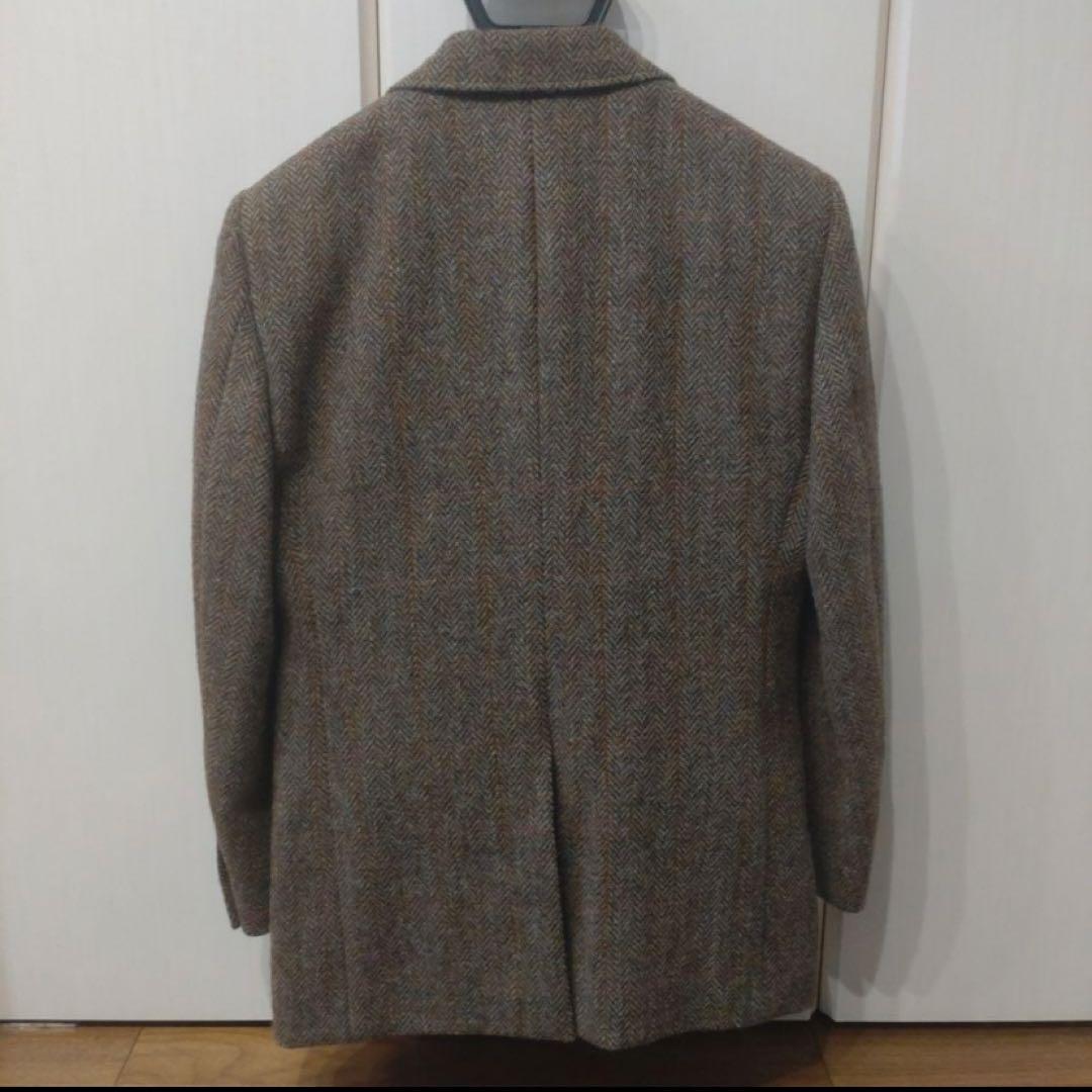 HARRIS TWEED セットアップ ジャケット ジレ スリーピース ブラウン