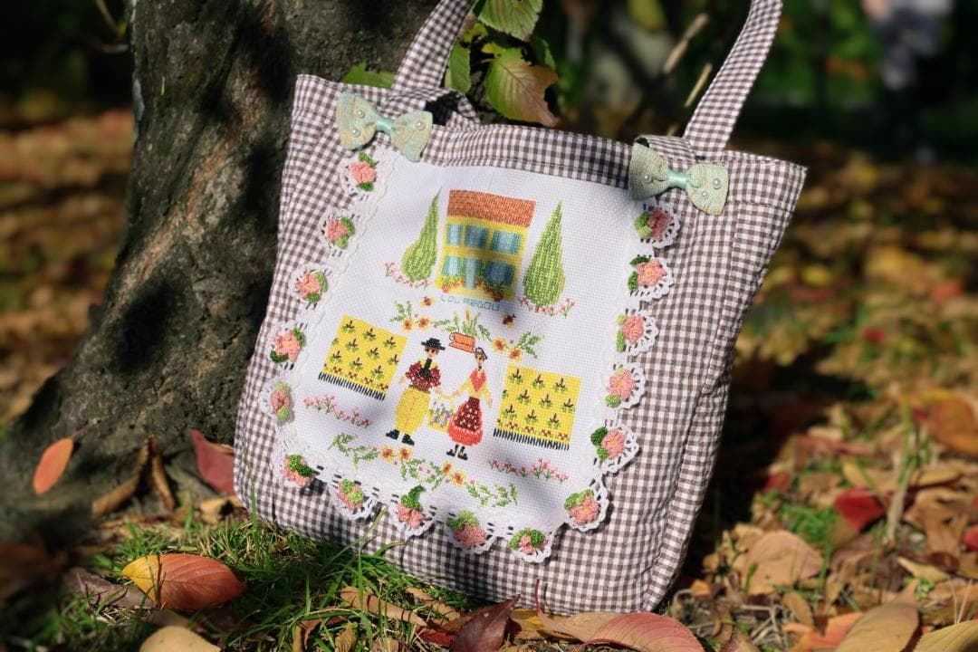 marydoll 刺繍トートバッグ