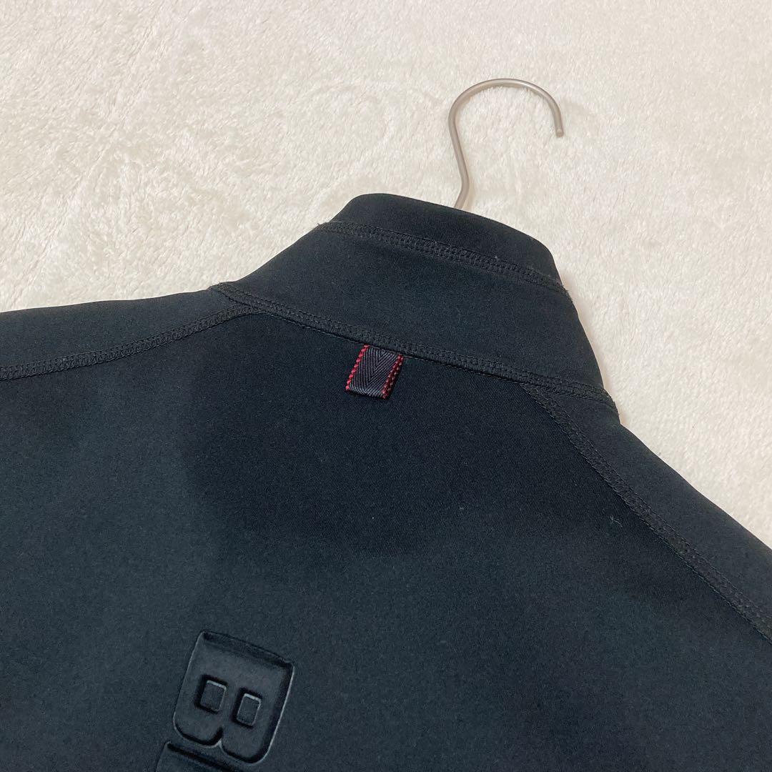 【美品】BRIEFING GOLF ジップアップベスト ストレッチ 3Dロゴ M