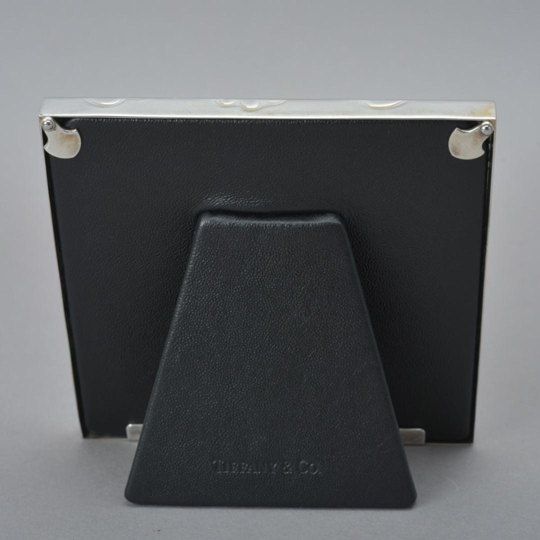 ティファニー SV925 フォトフレーム スクエア ペット 肉球 保存袋/箱付き