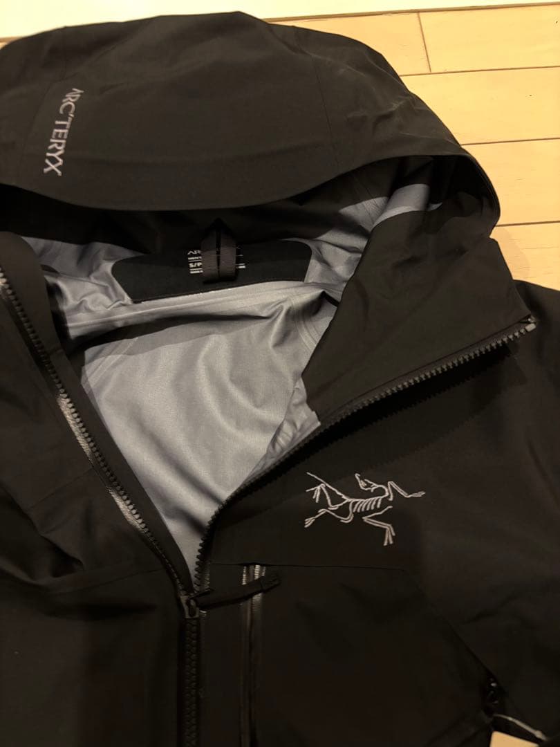 スキー ARC'TERYX Rush Jacket Men Black Size S