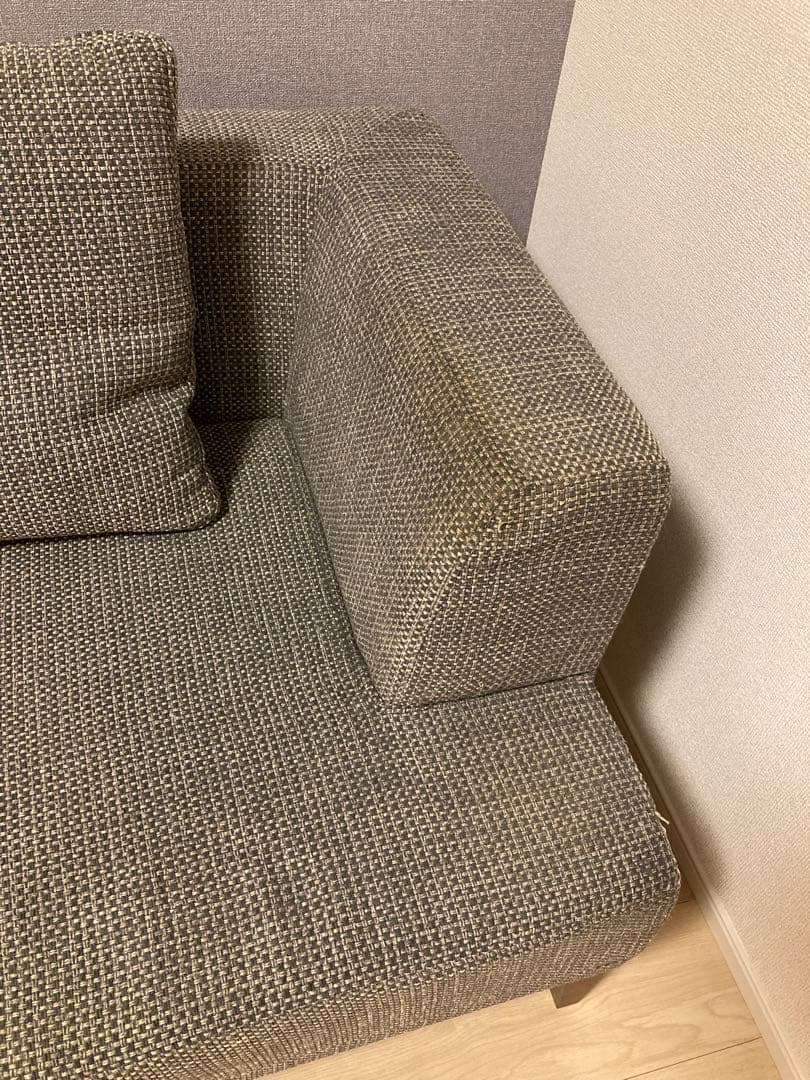 こがね　藤栄　FUJIEI エヴァンソファ　グレー　3人掛けソファ