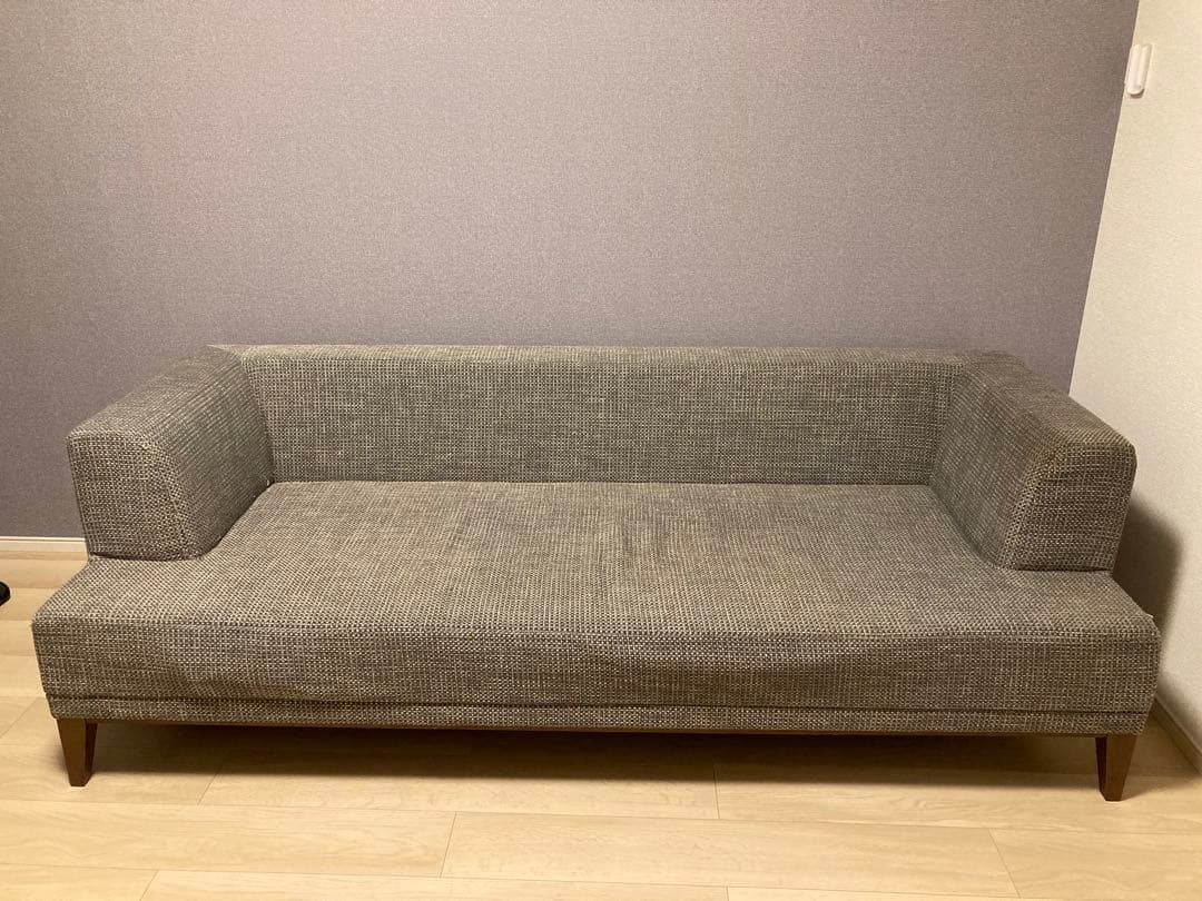 こがね　藤栄　FUJIEI エヴァンソファ　グレー　3人掛けソファ