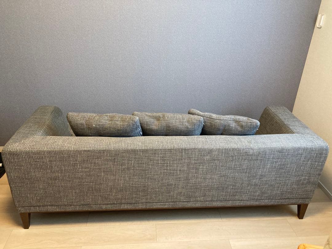 こがね　藤栄　FUJIEI エヴァンソファ　グレー　3人掛けソファ