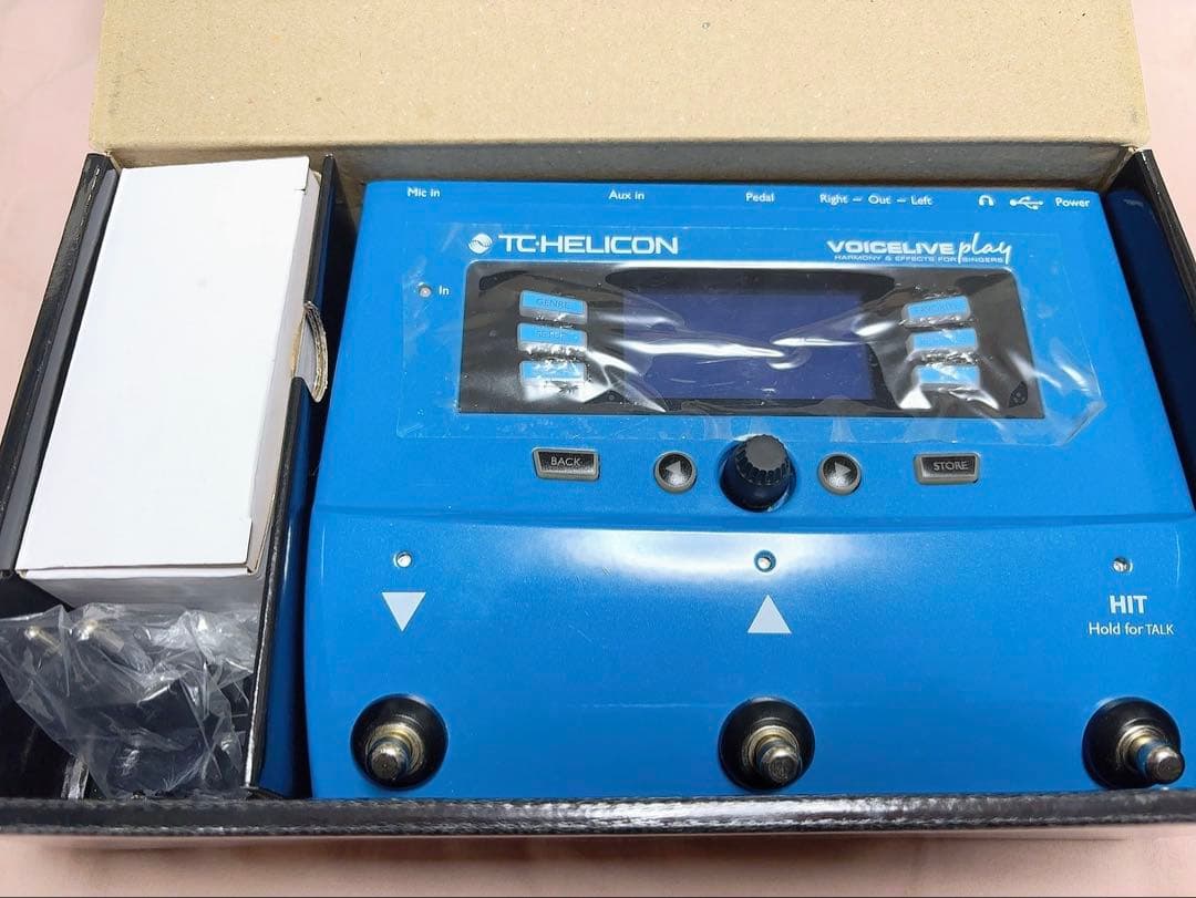 【超美品】TC HELICON VOICELIVEPLAY ボーカルエフェクター