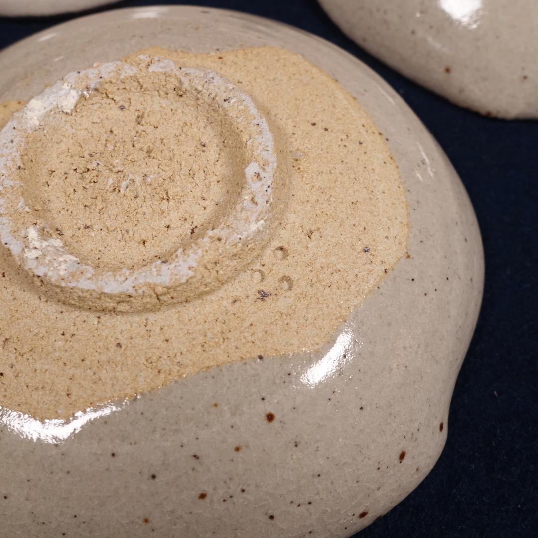 人間国宝 12代 中里太郎右衛門窯 絵唐津 銘々皿 5客 共箱