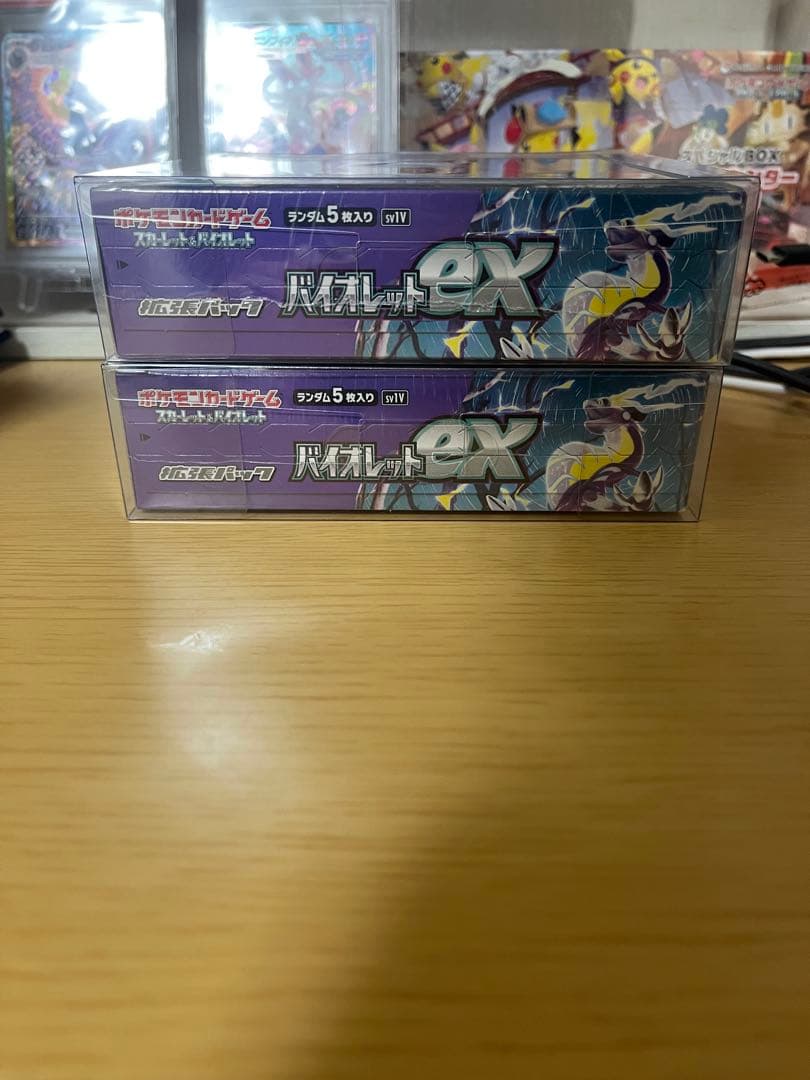 ポケモンカードゲーム バイオレットEX 未開封BOX シュリンク付き