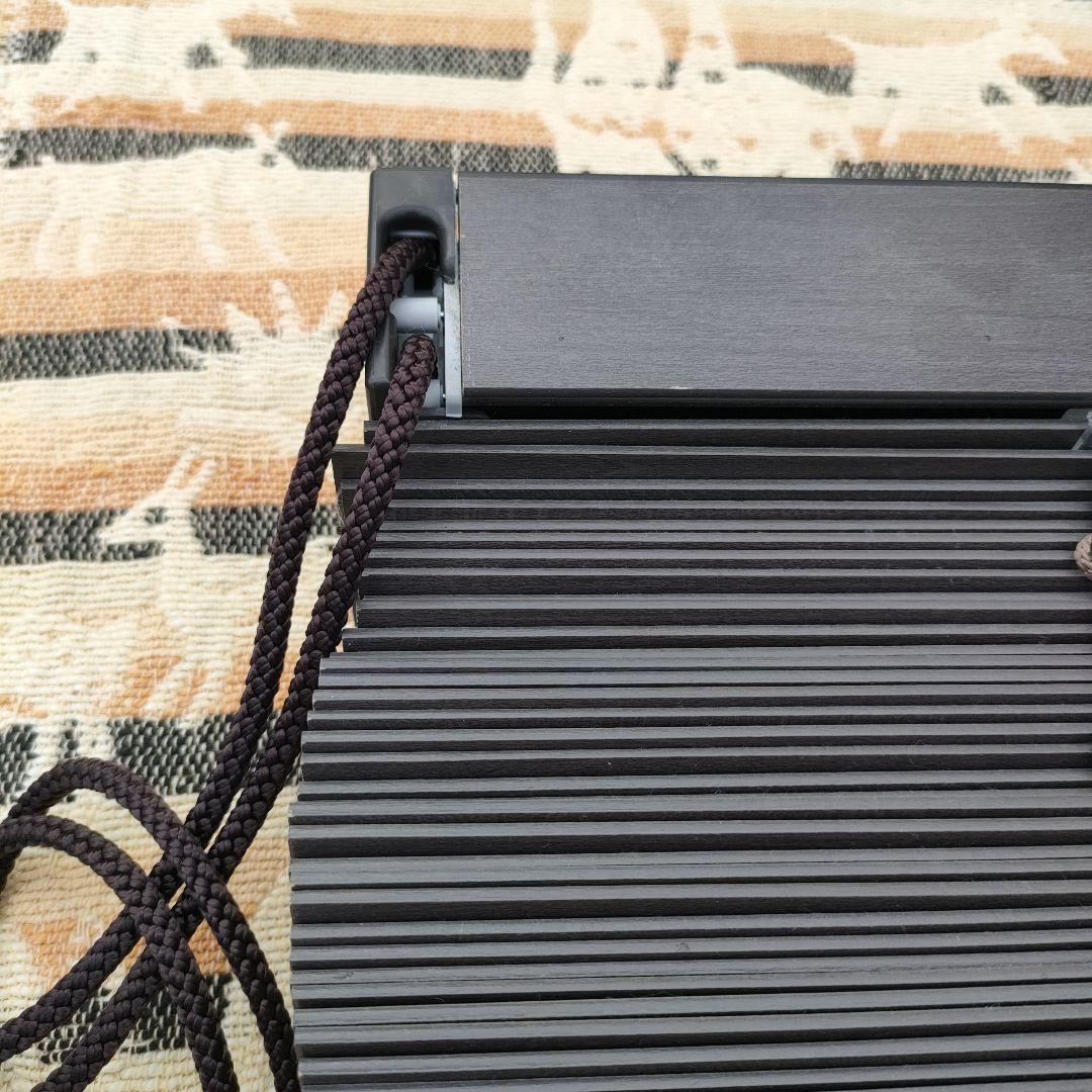 【ひら】トーソーブラインド ベネウッドTOSOダークブラウン 2枚セット