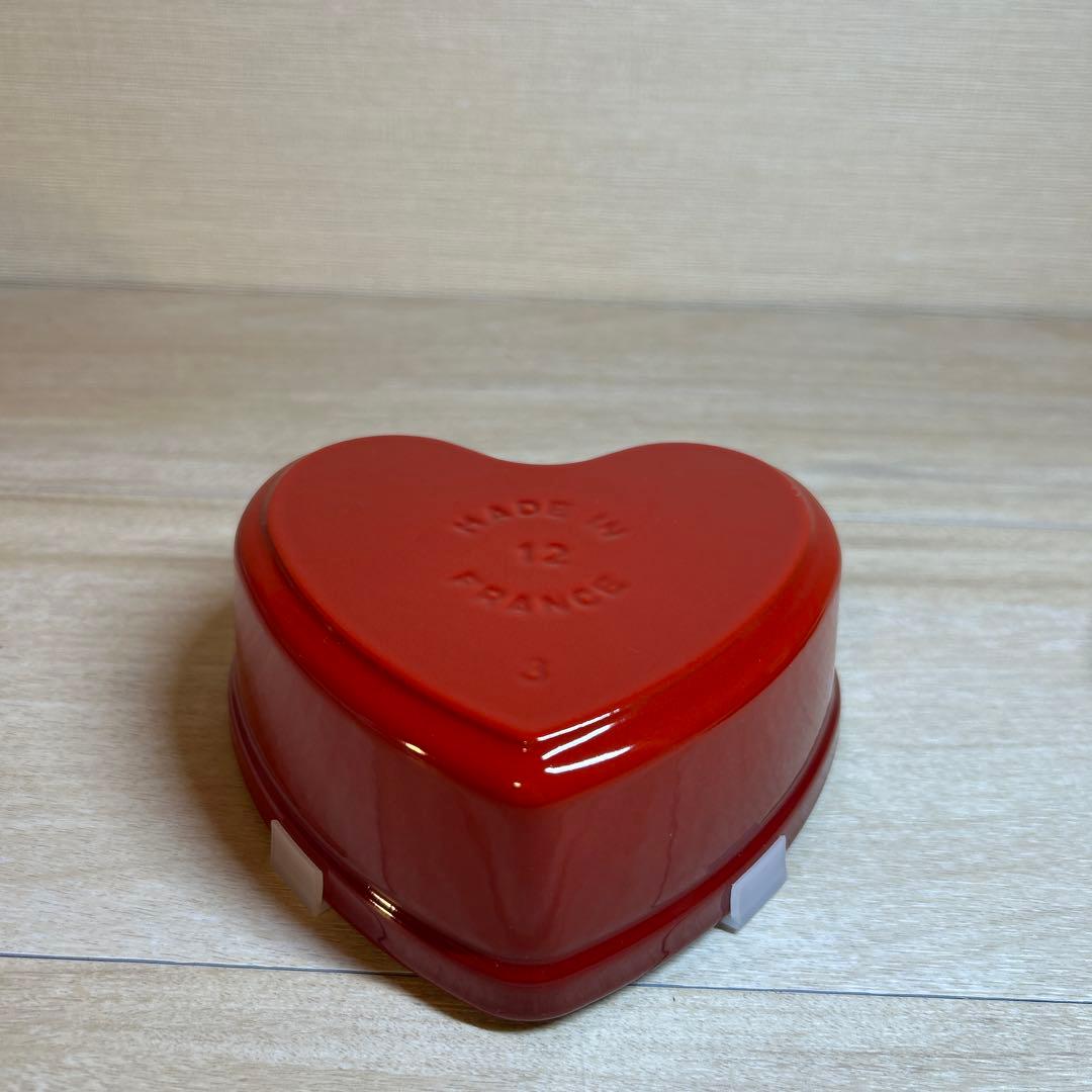 staub ストウブ　スモールハートココット　チェリー　12cm 鍋