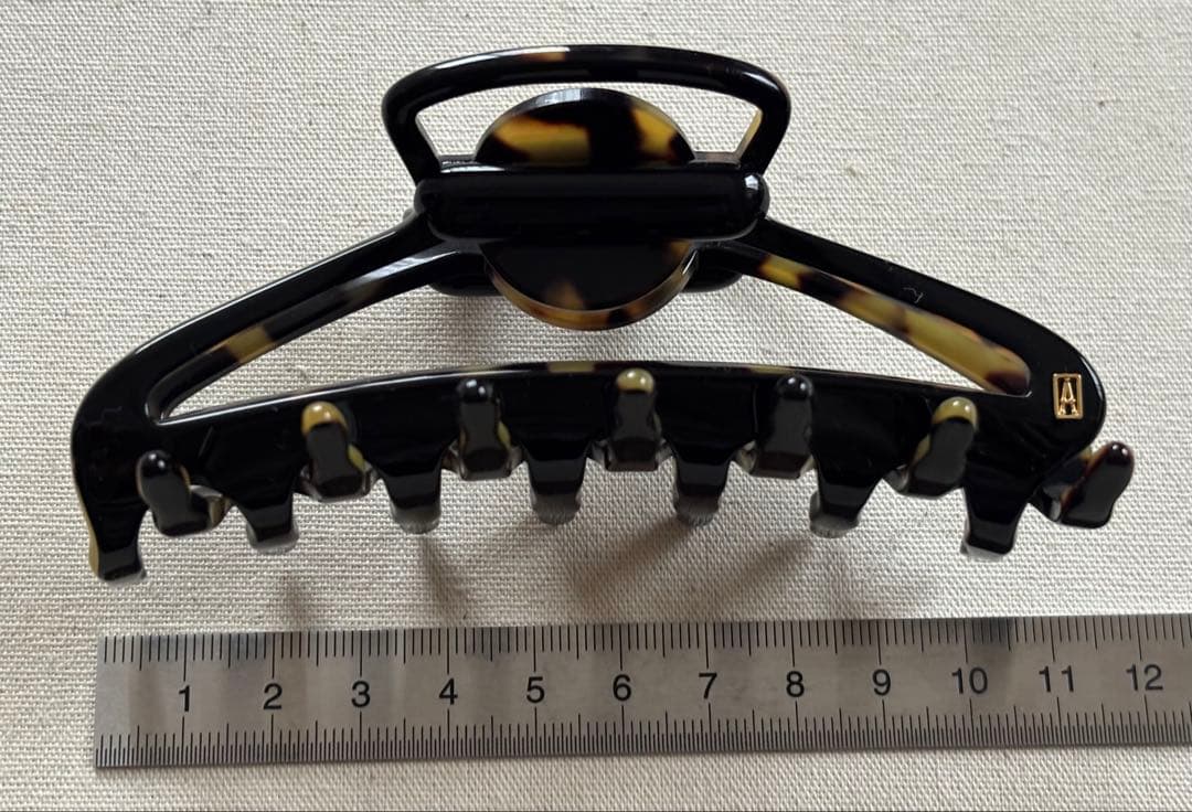 【Alexandre de Paris】ヘアクリップ NOIR TOKYO