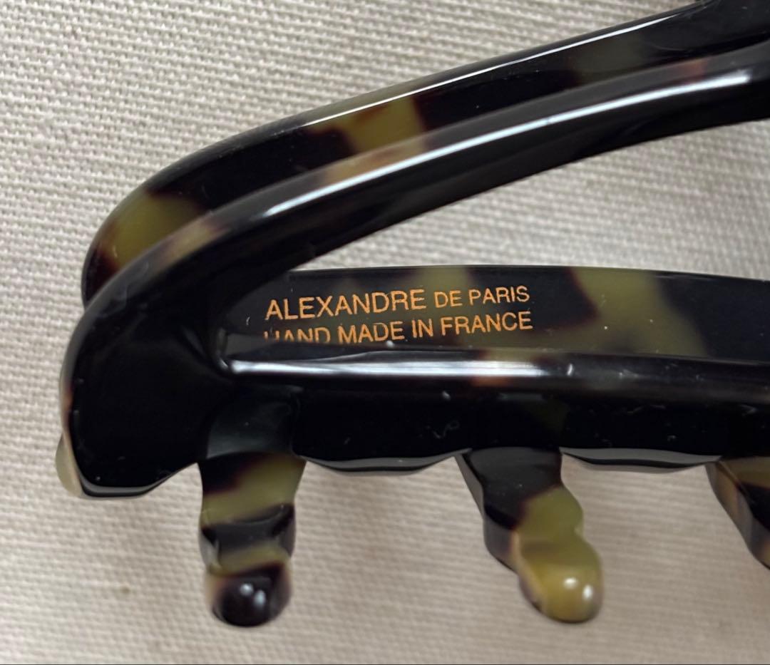 【Alexandre de Paris】ヘアクリップ NOIR TOKYO