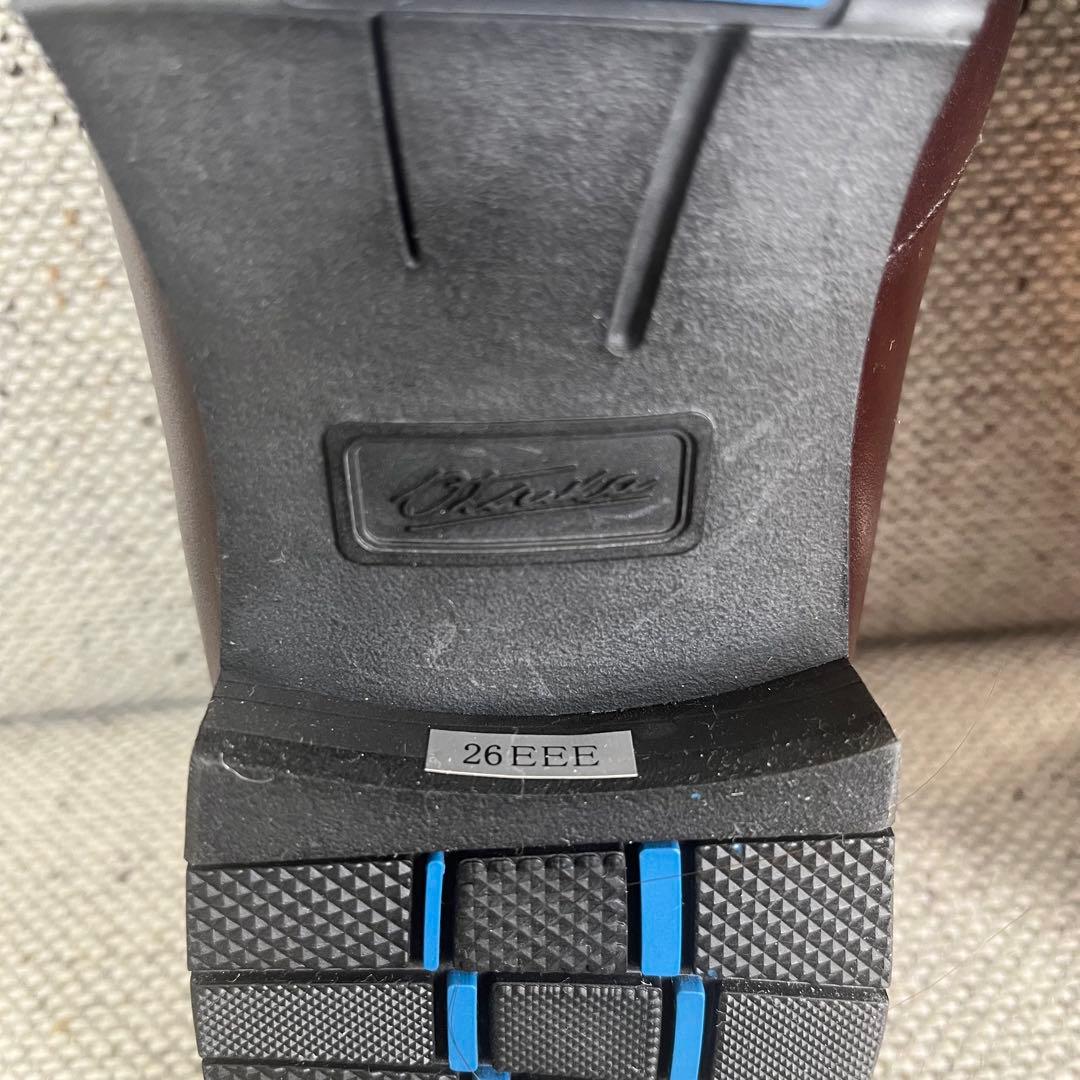 未使用　大塚製靴　レザー　ローファー　26㎝　3E ダークブラウン