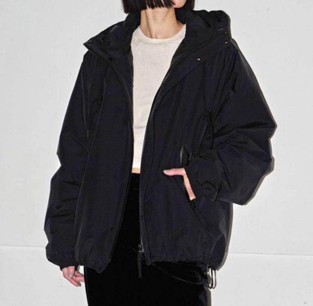 TODAYFUL / Hoodie Puff Jacket ブラック36