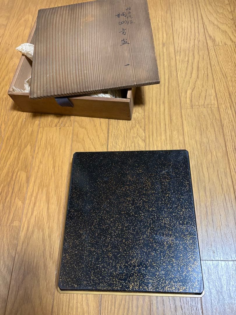 漆器 文房具セット 硯箱　大正〜昭和初期　高級品