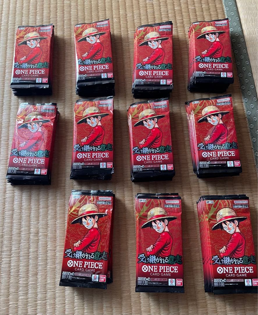 ワンピースカードパック受け継がれる意志.ヒロイン.皇帝.師弟の絆バラパック