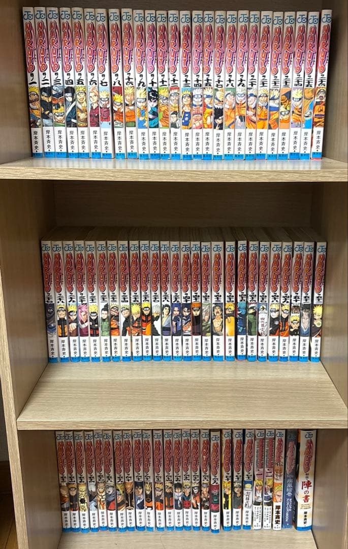ナルト全72巻セット＋関連書籍5冊