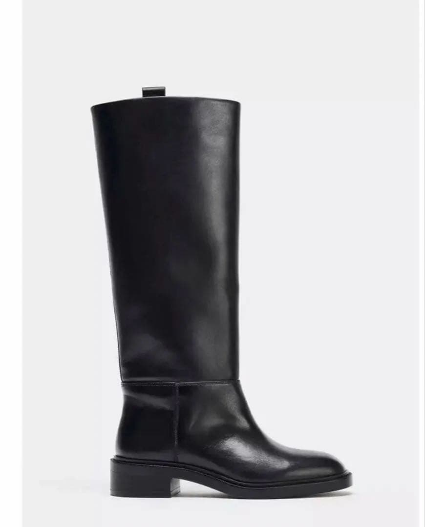 ZARA 乗馬風ブーツ　37